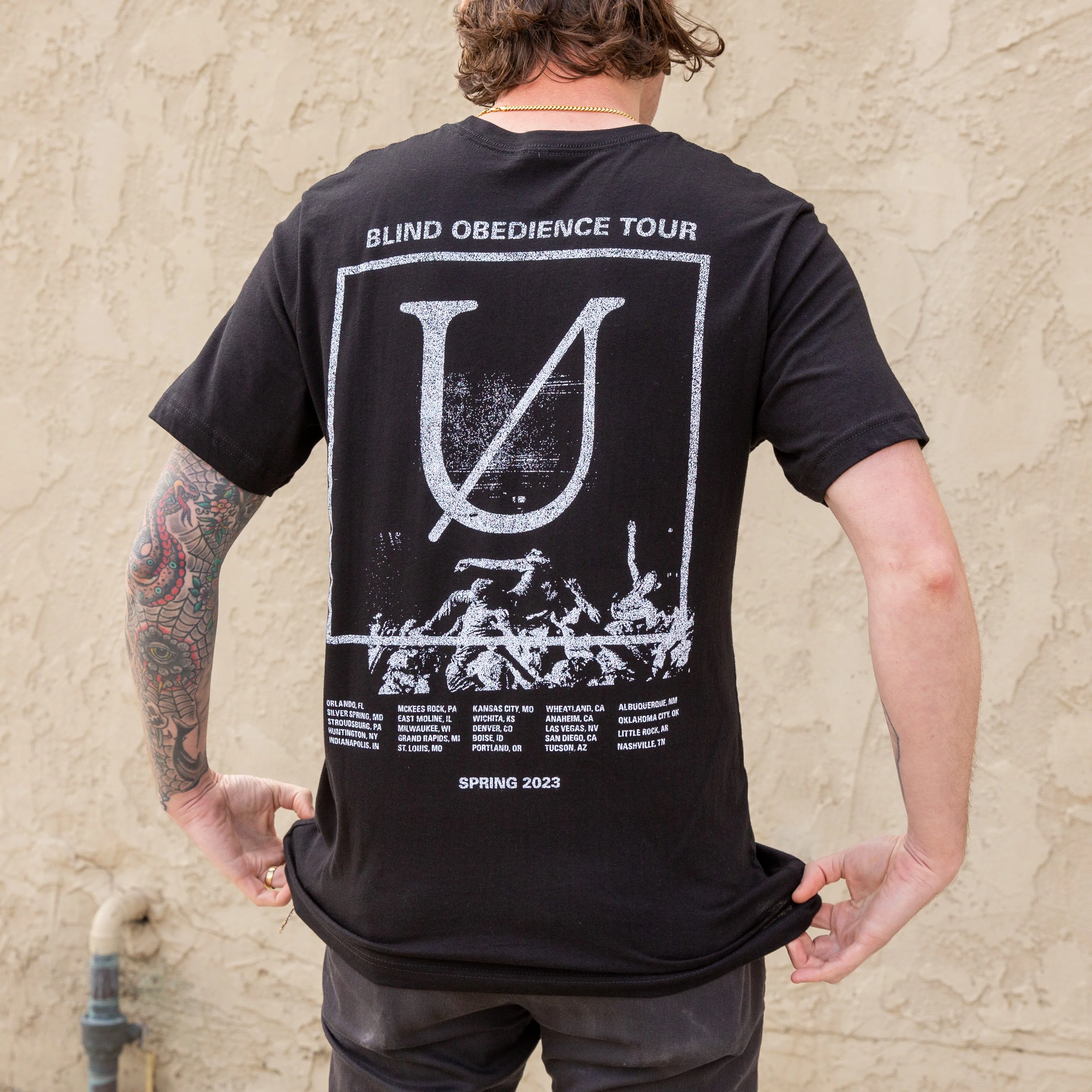 Blind Obedience Tour Tee - Image 5