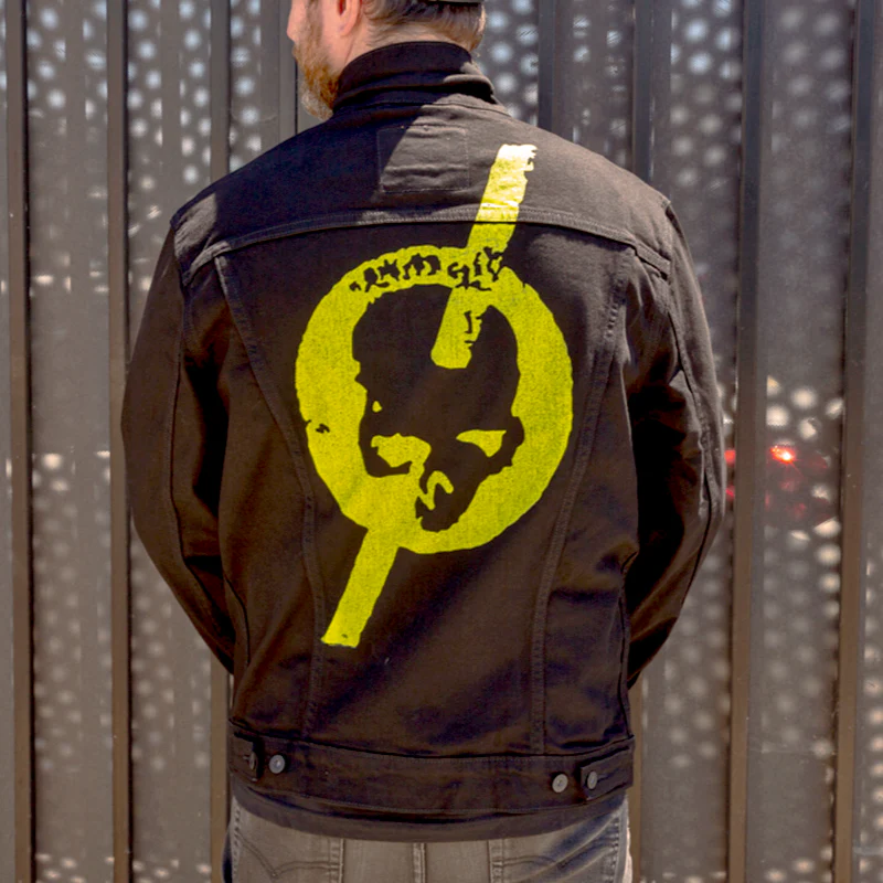 Skull Fix Denim Jacket - Image 5