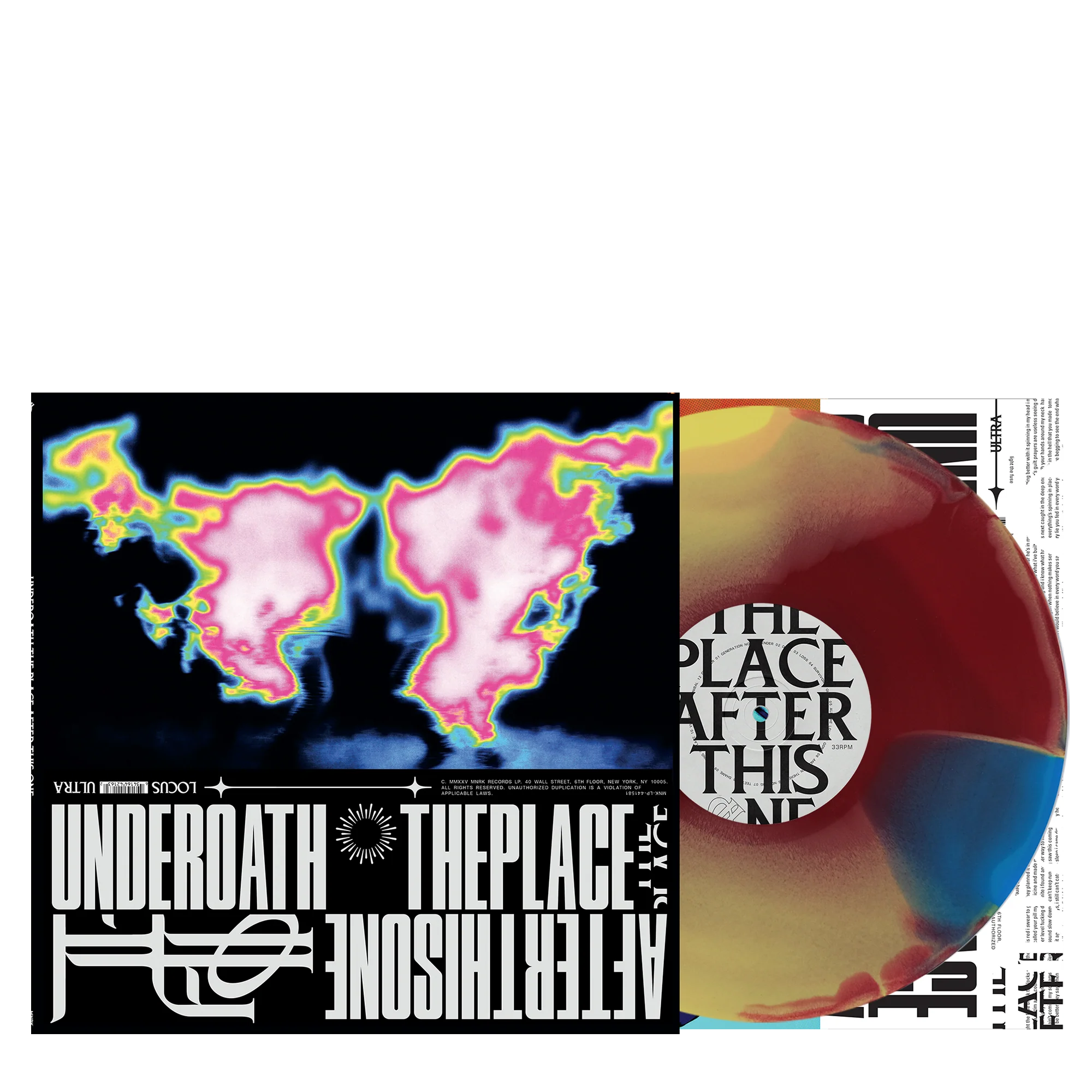 The Place After This One D2C Exclusive Red/Yellow/Blue Deluxe Vinyl - Image 3
