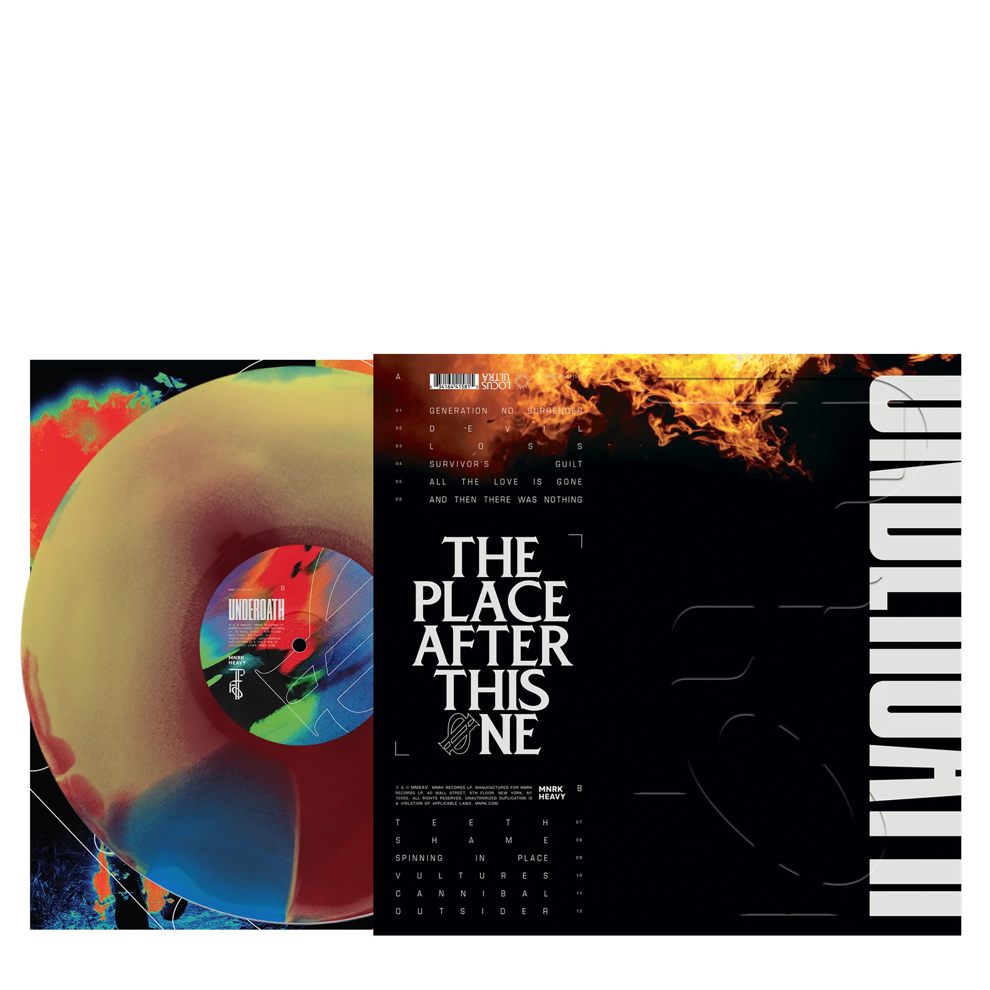 The Place After This One D2C Exclusive Red/Yellow/Blue Deluxe Vinyl - Image 5