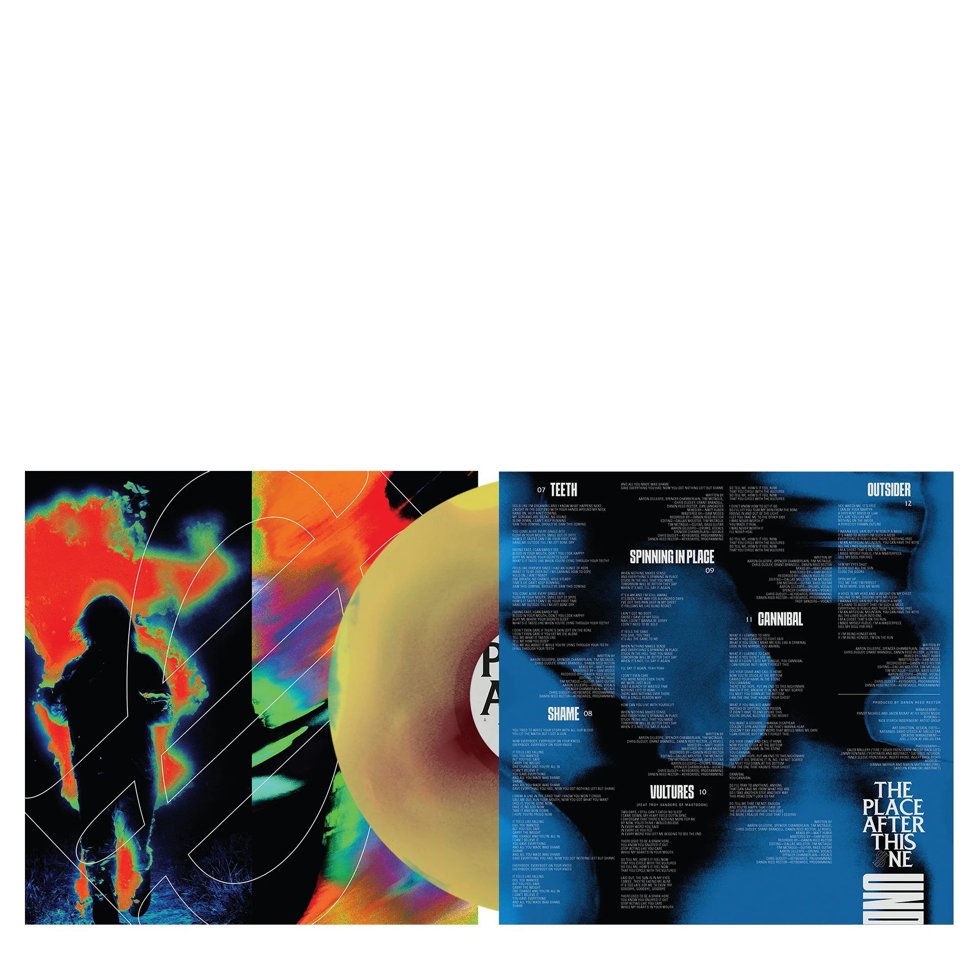 The Place After This One D2C Exclusive Red/Yellow/Blue Deluxe Vinyl - Image 6