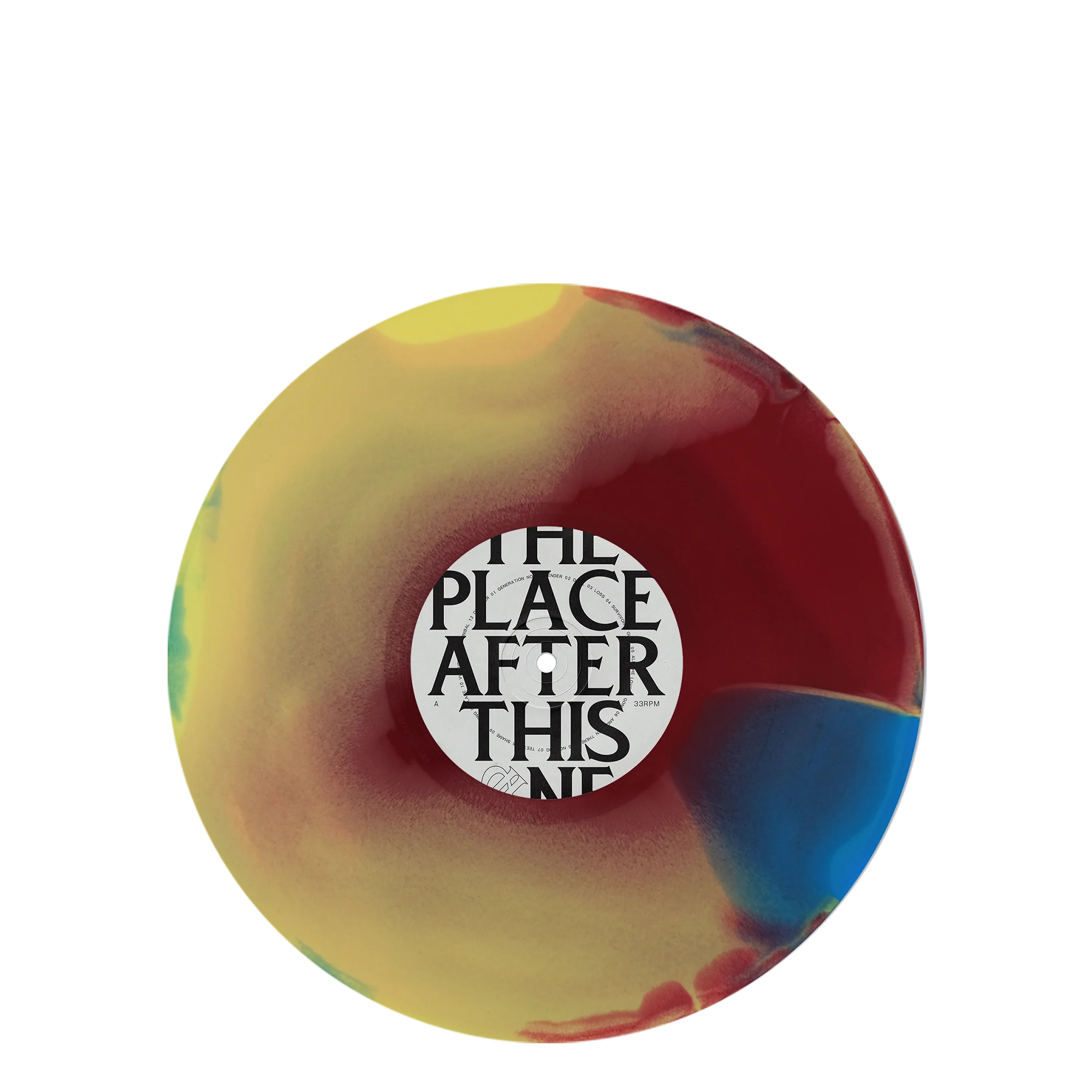 The Place After This One D2C Exclusive Red/Yellow/Blue Deluxe Vinyl - Image 7