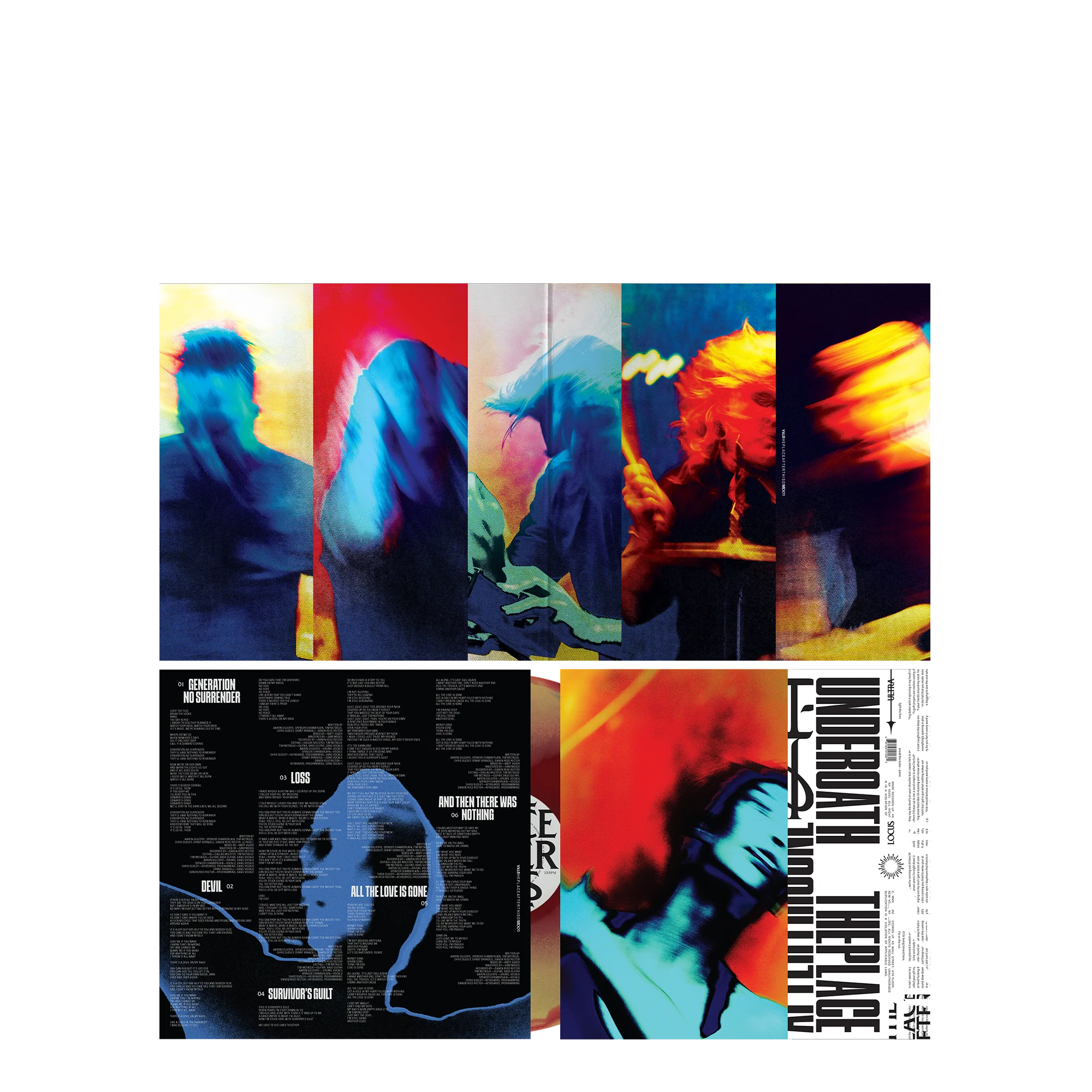 The Place After This One D2C Exclusive Red/Yellow/Blue Deluxe Vinyl - Image 9