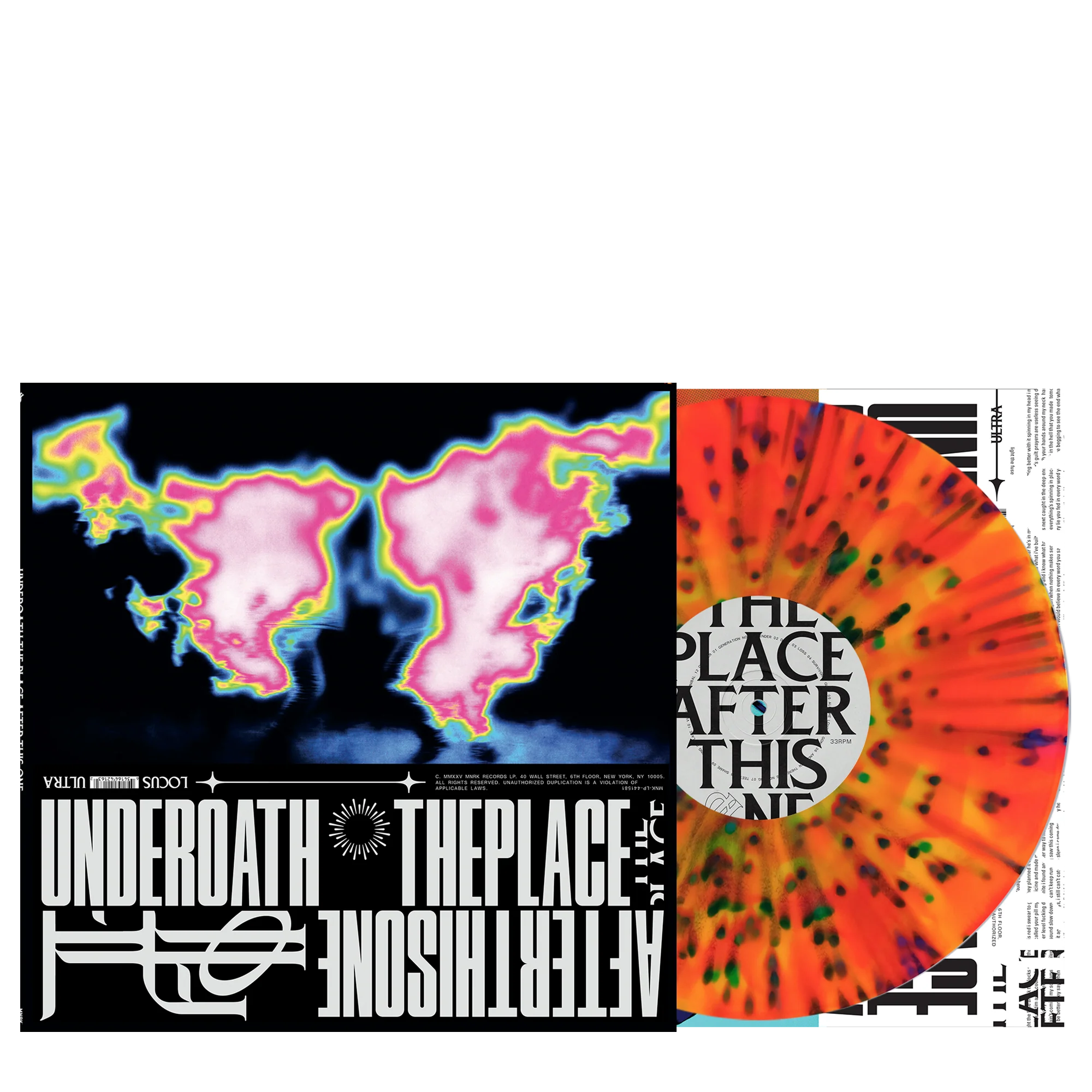The Place After This One D2C Exclusive Neon Multi-Splatter Deluxe Vinyl - Image 3