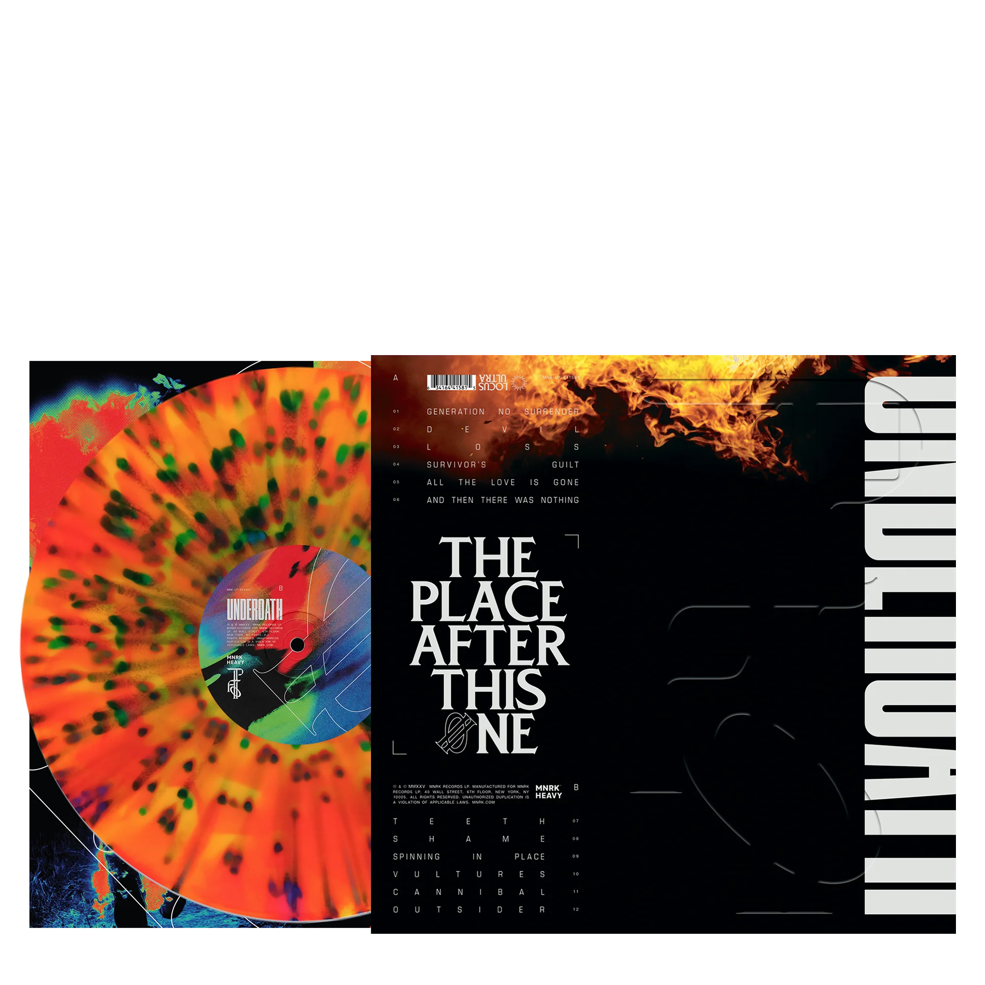 The Place After This One D2C Exclusive Neon Multi-Splatter Deluxe Vinyl - Image 5