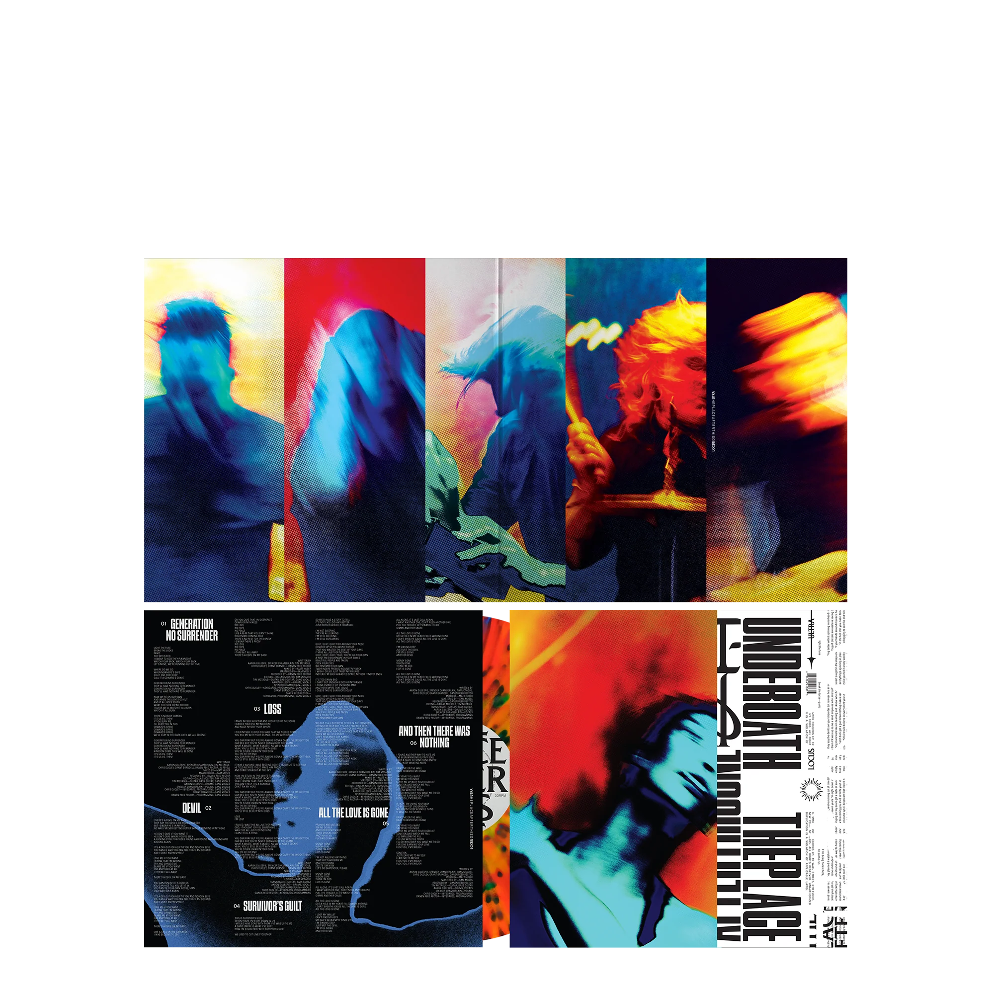 The Place After This One D2C Exclusive Neon Multi-Splatter Deluxe Vinyl - Image 7