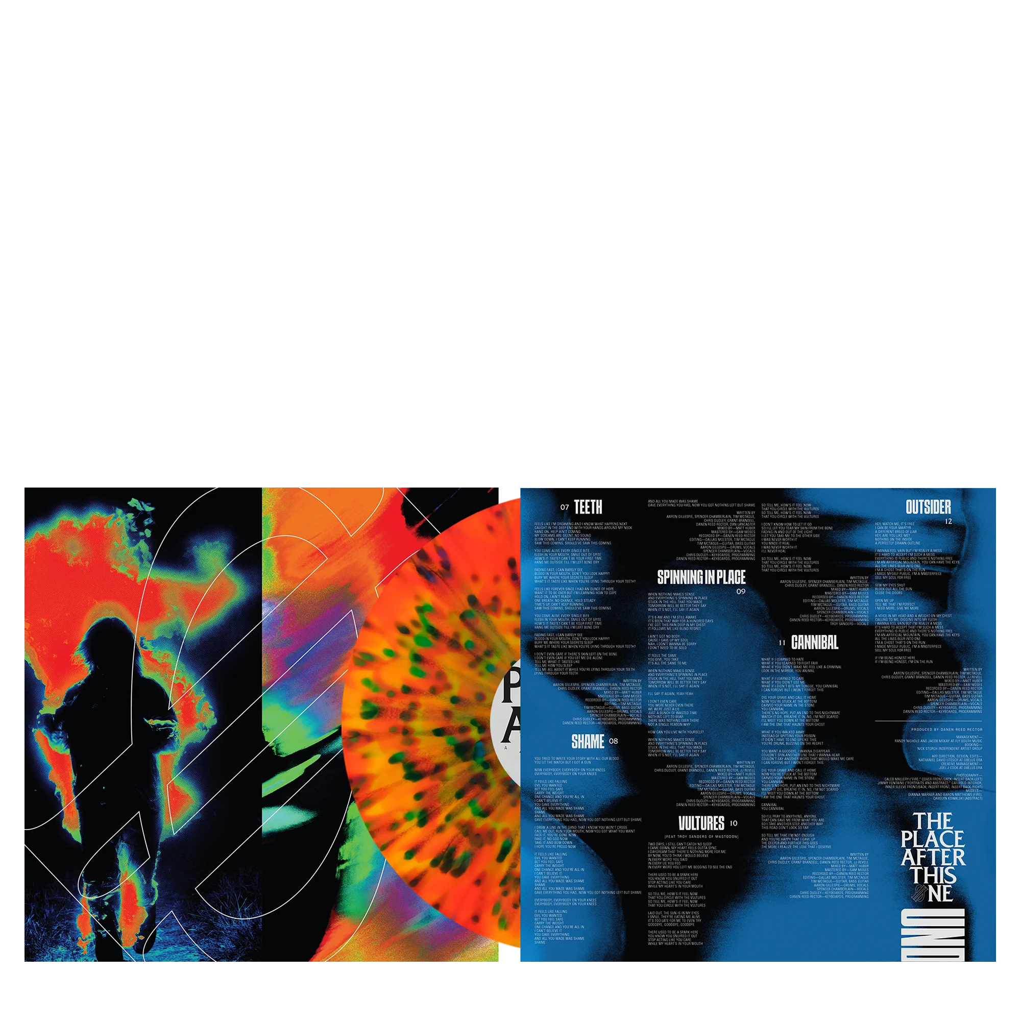 The Place After This One D2C Exclusive Neon Multi-Splatter Deluxe Vinyl - Image 8