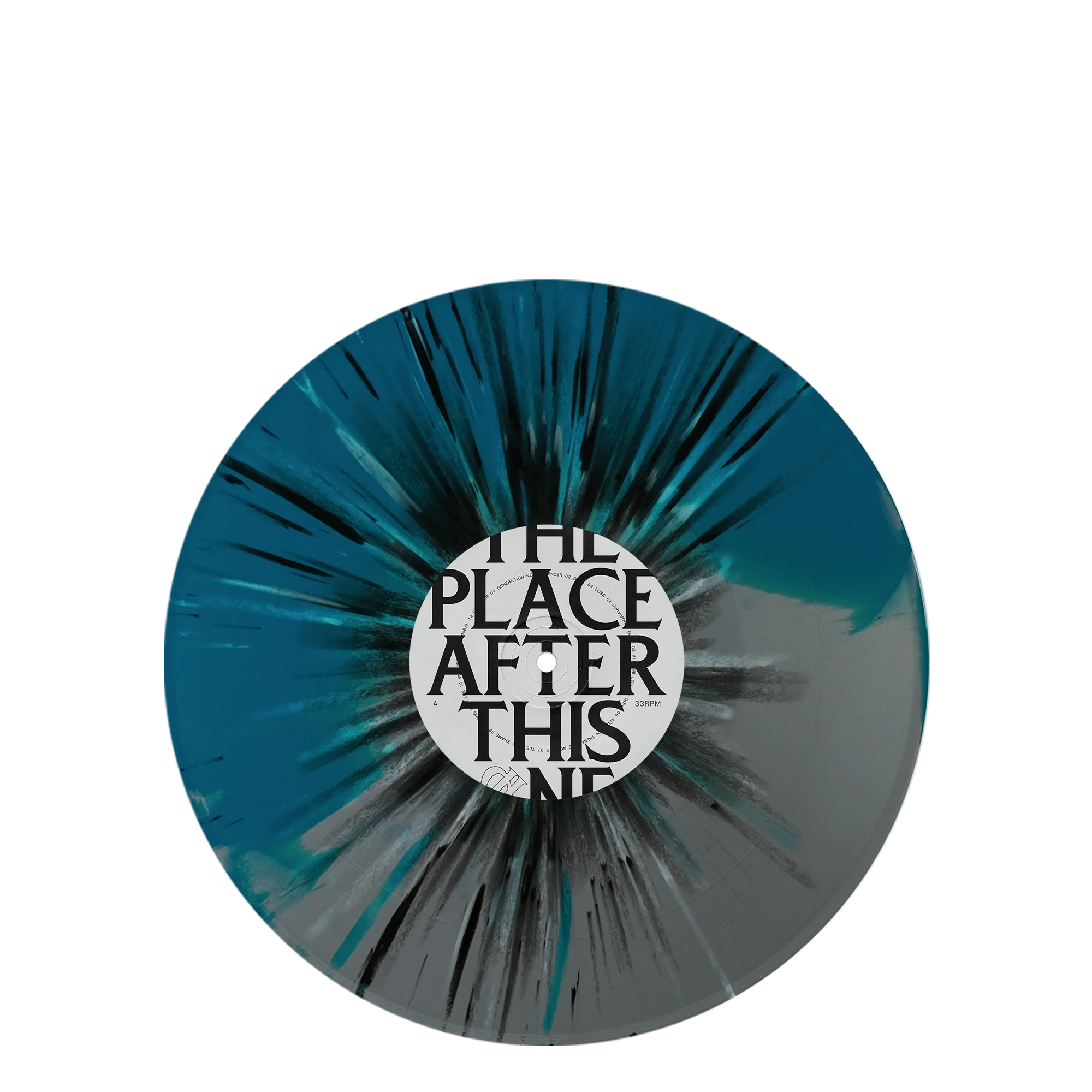 The Place After This One D2C Exclusive Blue/Grey/Multi-Splatter Vinyl - Image 3