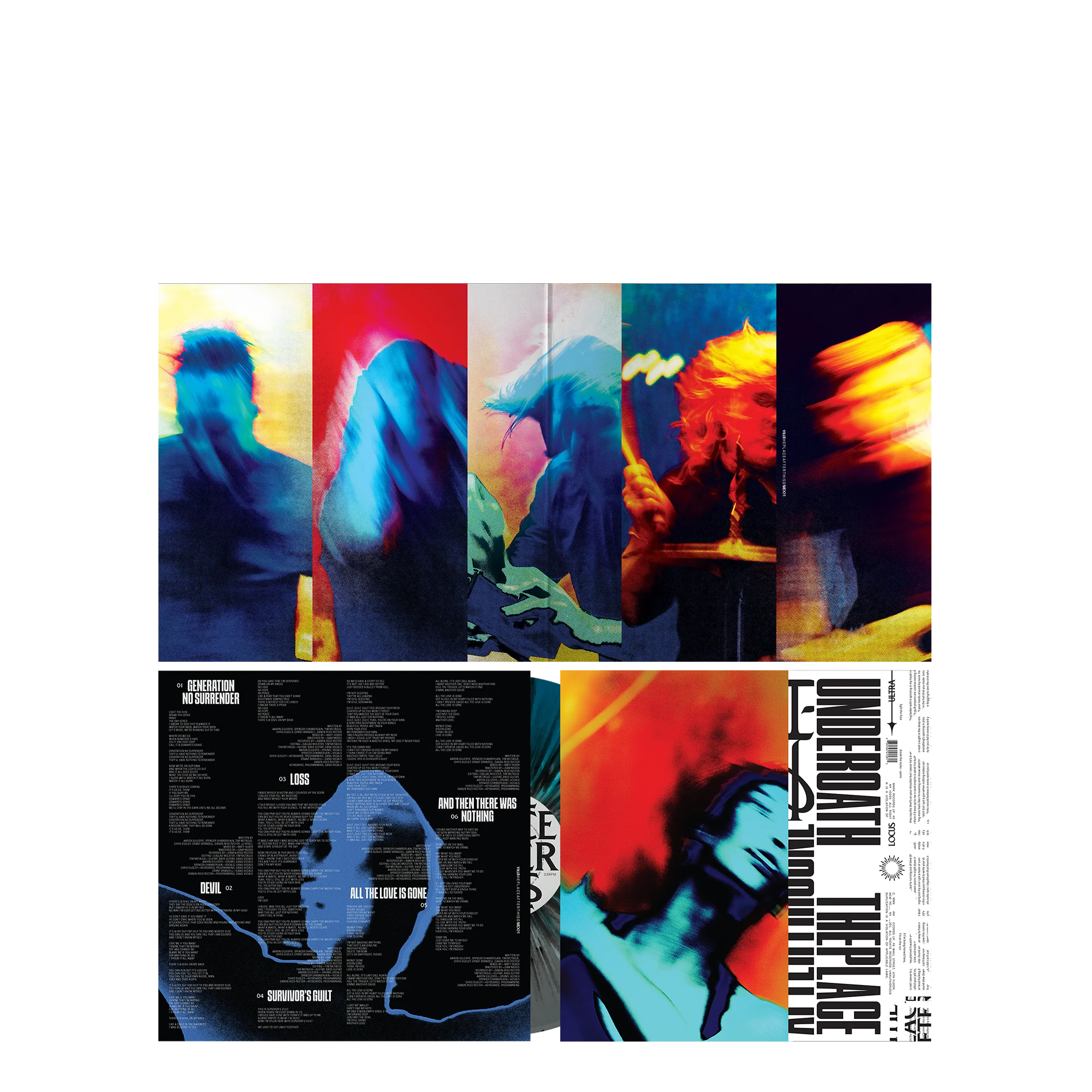 The Place After This One D2C Exclusive Blue/Grey/Multi-Splatter Vinyl - Image 4