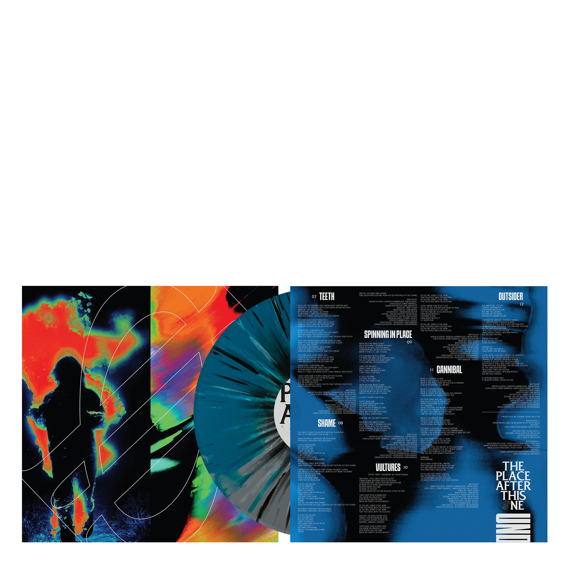 The Place After This One D2C Exclusive Blue/Grey/Multi-Splatter Vinyl - Image 5
